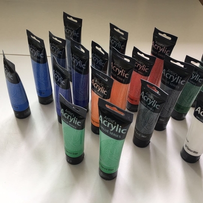 Ακρυλική σειρά 100ml & 75ml Phoenix αξίας χρώματος ζωγραφικής καλλιτεχνών