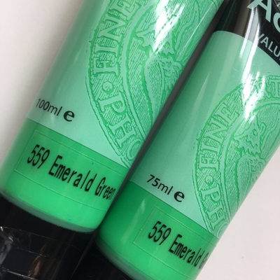 Ακρυλική σειρά 100ml & 75ml Phoenix αξίας χρώματος ζωγραφικής καλλιτεχνών